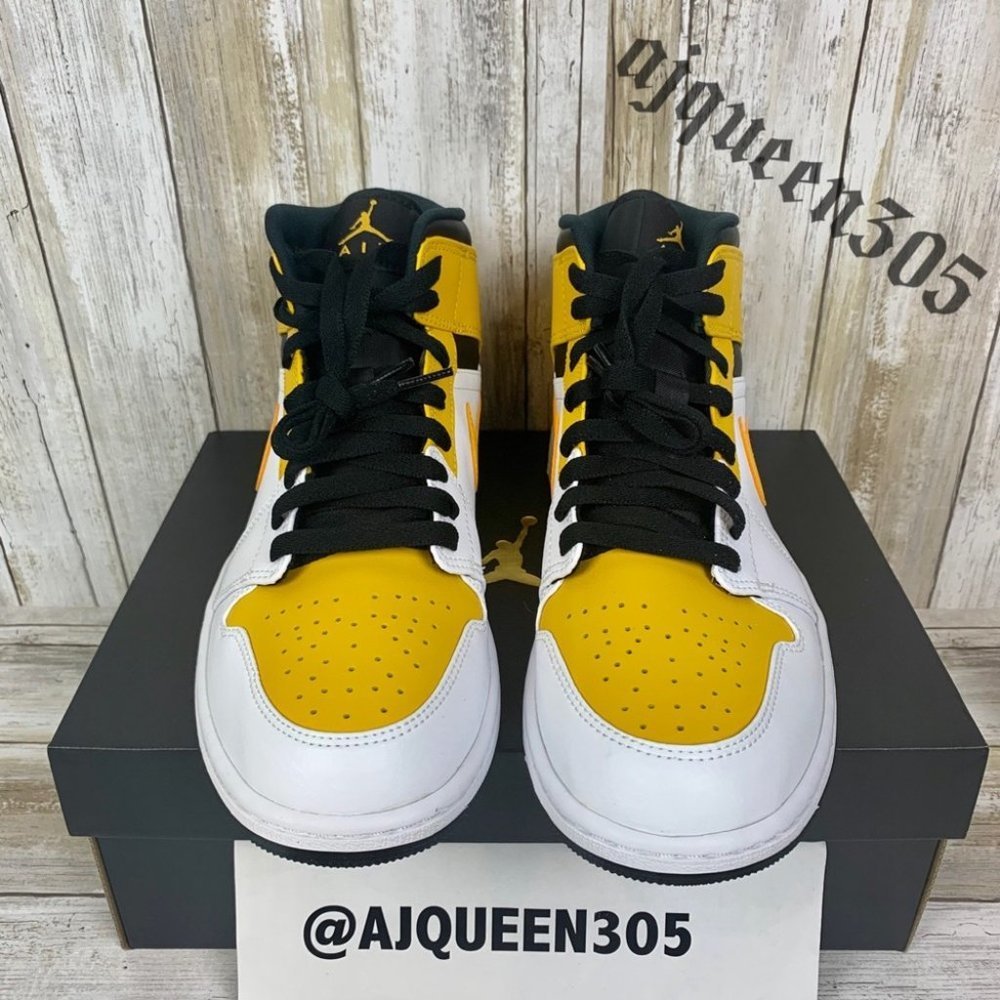 Air Jordan 1 Mid University Gold - Picture 5 of 7